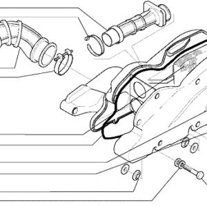 RICAMBIO ORIGINALE PIAGGIO COD. 828643: SCATOLA DEPURATORE ARIA COMPLETO GILERA DNA 125/180-GILERA RUNNER 125/180 VXR/VX-PIAGGIO X9 125/180 AMALFI