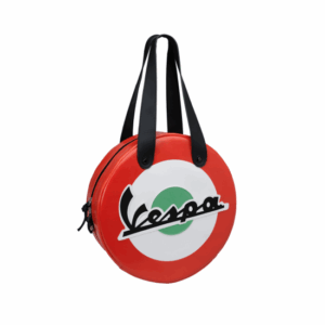 ACCESSORIO ORIGINALE VESPA: BORSA VESPA A RUOTA DI SCORTA ITALIA (ROUND BAG)