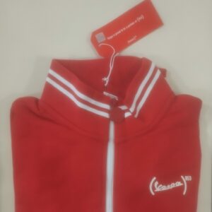ABBIGLIAMENTO ORIGINALE VESPA: FELPA VESPA "PRIMAVERA RED" ROSSA