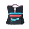 ACCESSORIO ORIGINALE VESPA: BORSA TOTE VESPA "V-STRIPES" RED