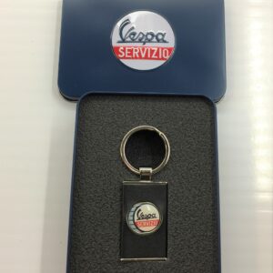 ACCESSORIO ORIGINALE VESPA: PORTACHIAVI "VESPA SERVIZIO"